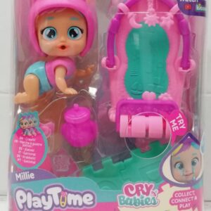 Cry Babies, Millie Gattonante con palestrina di attività,piange lacrime vere, IMC Toys  923270
