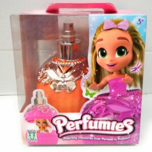 Perfumies boccetta color arancione trasformabile in bambolina con accessori - Grandi Giochi PEF00000