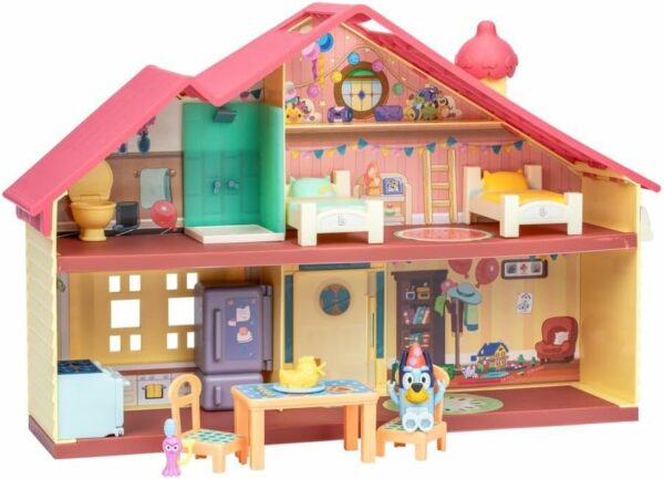 Bluey,Casa Celebration di Bluey con 11 Accessori, 1 Personaggio Esclusivo Incluso, Giochi Preziosi BLY76000 - immagine 2