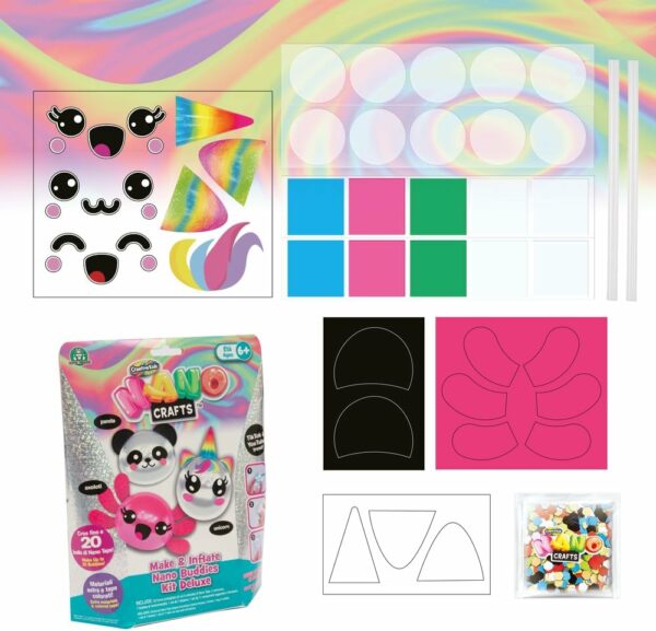 NANO CRAFTS BUDDIES Kit Deluxe Crea Decorazioni, Giochi Preziosi NAF00000