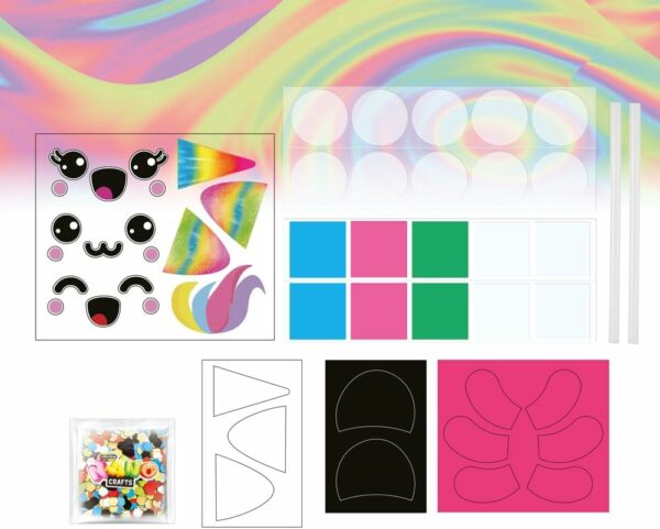NANO CRAFTS BUDDIES Kit Deluxe Crea Decorazioni, Giochi Preziosi NAF00000 - immagine 3