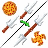 Tartarughe Ninja, Raffaello Trasformabile 15 cm, Giochi Preziosi TU838000 - immagine 3
