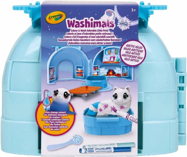 Crayola 74-7477 - Washimals arctic adventures - Iglu Artico - immagine 2