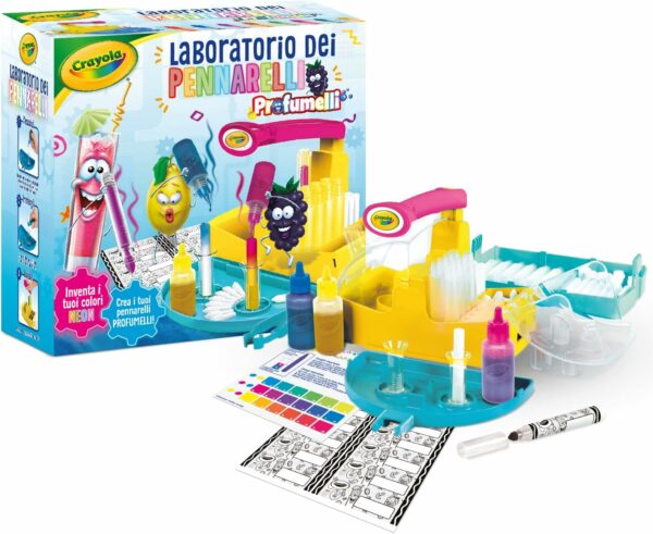 Crayola 25-5966 - Laboratorio dei pennarelli profumelli neon