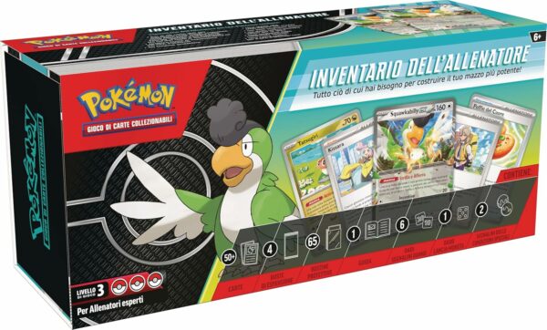 Pokémon, Inventario dell'Allenatore 2024 edizione italiano