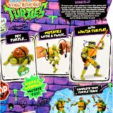 Tartarughe Ninja, Donatello Trasformabile 15 cm, Giochi Preziosi TU838000 - immagine 3