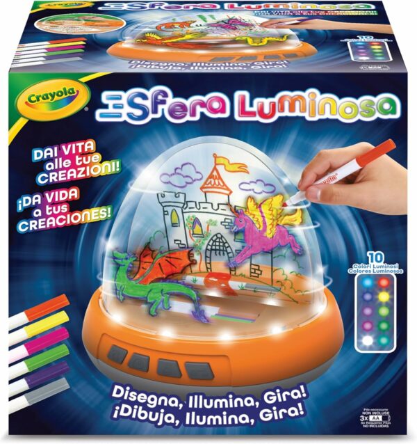 CRAYOLA 25-5985- Sfera Luminosa disegnabile - immagine 2