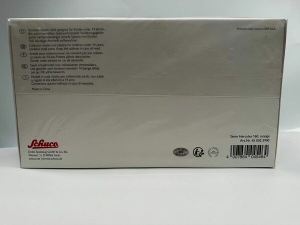 SCHUCO LIMITED EDITION SAME HERCULES 160  - scala 1:18 - - immagine 2