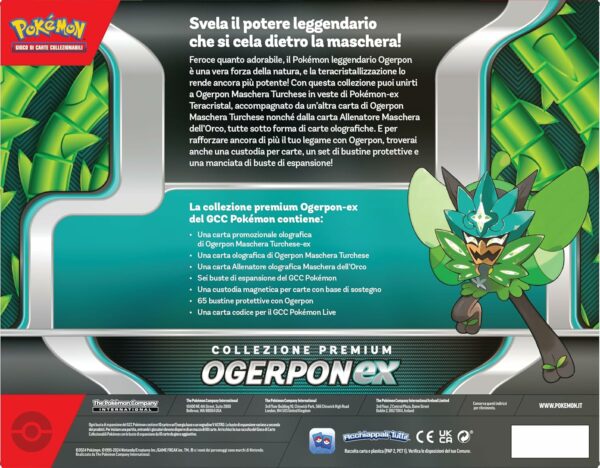 Pokemon Collezione Premium Ogerpon EX in italiano - immagine 2