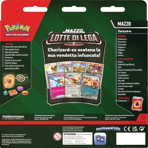 Pokemon Mazzo lotte Lega Charizard-EX in italiano - immagine 2
