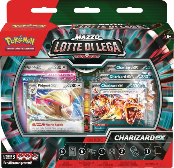 Pokemon Mazzo lotte Lega Charizard-EX in italiano