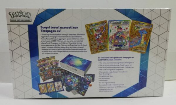 Pokemon Collezione Ultra Premium Terapagos-EX in italiano - immagine 3