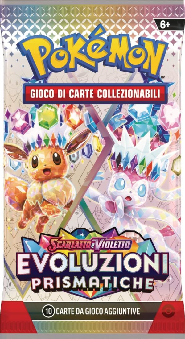 Pokemon Evoluzioni Prismatiche Collezione con Poster dell’espansione Scarlatto e Violetto in italiano - immagine 2