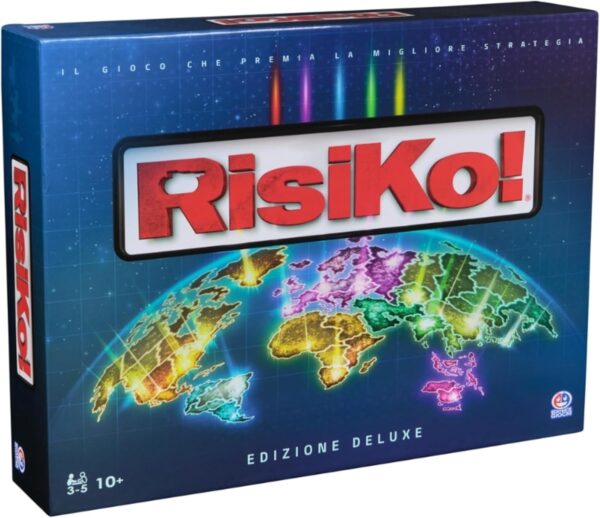 Editrice Giochi- Risiko Premium Edizione Deluxe, Gioco da Tavolo, Spin Master 6069968