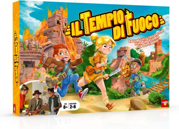 Rocco Giocattoli - Tempio di Fuoco,gioco da tavolo, 90205