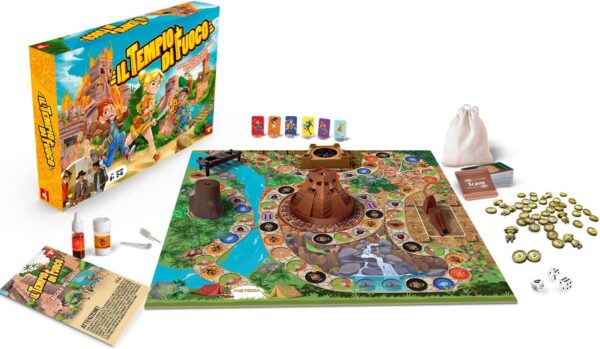 Rocco Giocattoli - Tempio di Fuoco,gioco da tavolo, 90205 - immagine 3