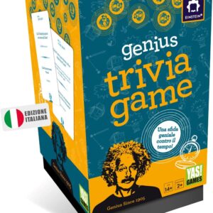 Rocco Giocattoli - EINSTEIN GENIUS TRIVIA GAME gioco da tavolo, edizione in italiano (modello 6625)