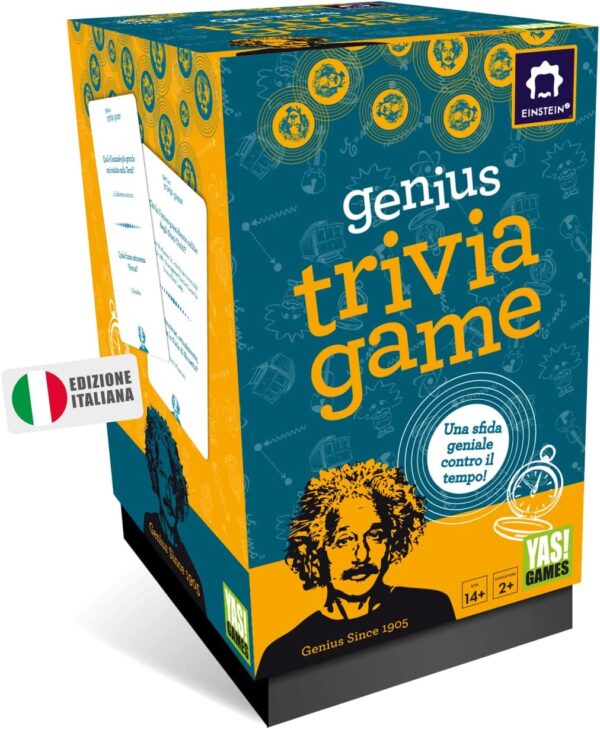 Rocco Giocattoli - EINSTEIN GENIUS TRIVIA GAME gioco da tavolo, edizione in italiano (modello 6625)