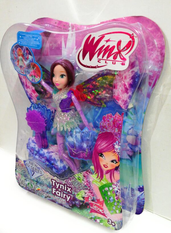 Giochi Preziosi Winx Tynix Fairy Bambola Tecna - confezione danneggiata, bambola integra