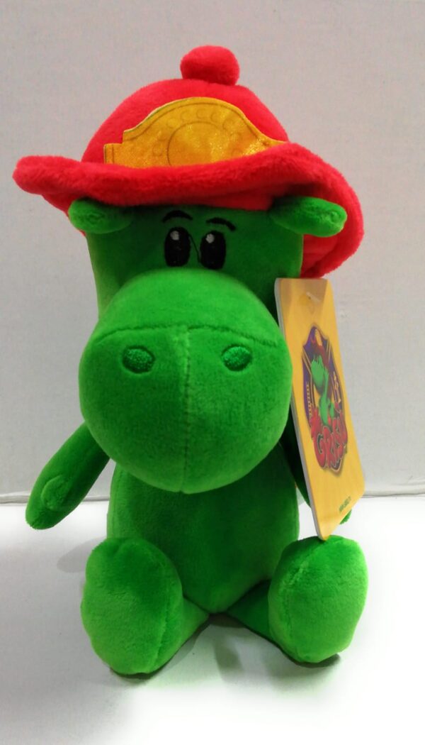 Grisù il Draghetto Pompiere, morbido peluche 20 cm circa - Grandi Giochi GRP00000