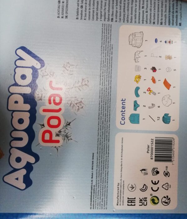 AquaPlay Polar Waterway, playset Icebearg gioco con acqua , Simba 8700001522 - immagine 3
