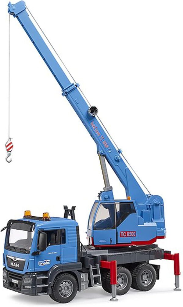 Bruder 03771 - Camion MAN TGS Autogru - scala 1/16 - immagine 2