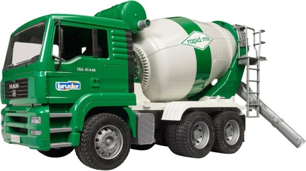 Bruder 02739 - Betoniera MAN TGA, veicolo autocarro per la miscelazione del cemento - scala 1/16 - immagine 3