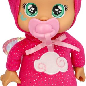 Cry Babies Tiny Cuddles Day Care Hannah 25 cm, Piange Lacrime Vere, IMC Toys 923393
