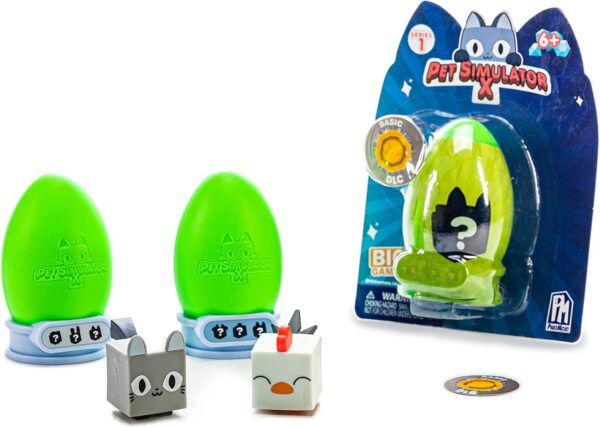 Rocco Giocattoli, Pet Simulator X Blister Singolo - Mini Figure a Sorpresa - immagine 2