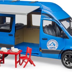 Bruder 02684 - MB Sprinter Camper con autista e accessori - scala 1/16