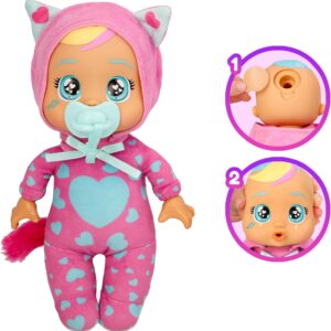 Cry Babies Tiny Cuddles Day Care Millie 25 cm, Piange Lacrime Vere, IMC Toys 923409