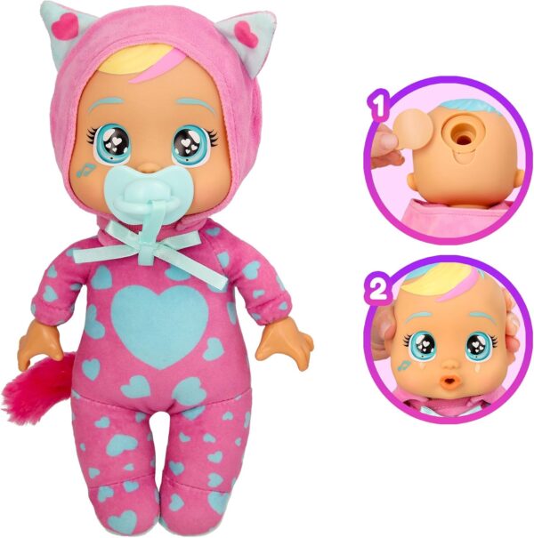 Cry Babies Tiny Cuddles Day Care Millie 25 cm, Piange Lacrime Vere, IMC Toys 923409