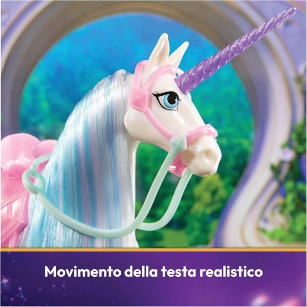 Unicorn Academy, Cavallo Unicorno Glacier 28 cm, Spin Master 6071170 - immagine 3