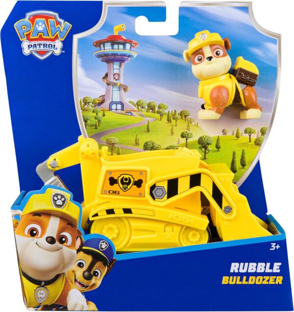 Paw Patrol Veicolo Bulldozer di Rubble, Spin Master 6071214