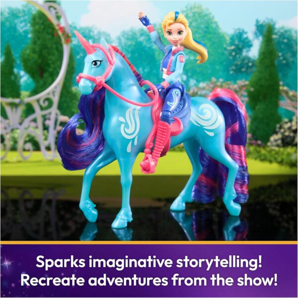 Unicorn Academy, Mini Doll Isabel & River con Accessori, Spin Master 6066842 - immagine 3