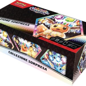 Pokémon, collezione sorpresa dell’espansione Scarlatto e Violetto - Evoluzioni Prismatiche, edizione italiano del 2025