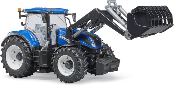 Bruder 03121 - New Holland T7.315 con caricatore frontale - scala 1/16 - immagine 2