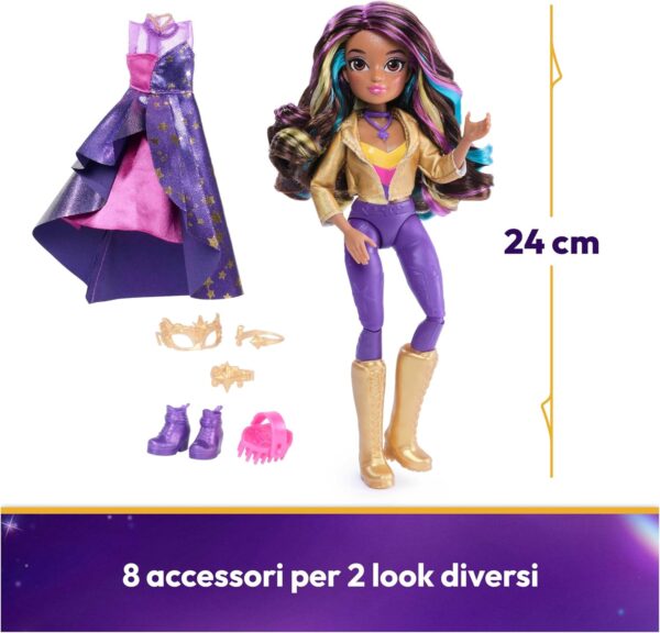 Unicorn Academy, Fashion Doll Bambola Sophia Mascherata in versione Ballo in Maschera, Spin Master 6069399 - immagine 3