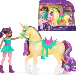 Unicorn Academy, Mini Doll Ava & Leaf con Accessori, Spin Master 6069631