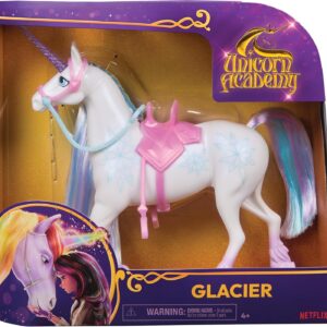 Unicorn Academy, Cavallo Unicorno Glacier 28 cm, Spin Master 6071170