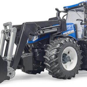 Bruder 03121 - New Holland T7.315 con caricatore frontale - scala 1/16