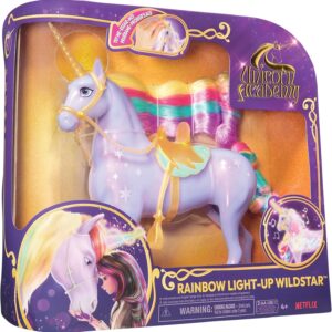 Unicorn Academy, Cavallo Unicorno Wildstar Interattivo 28 cm, Spin Master 6071157