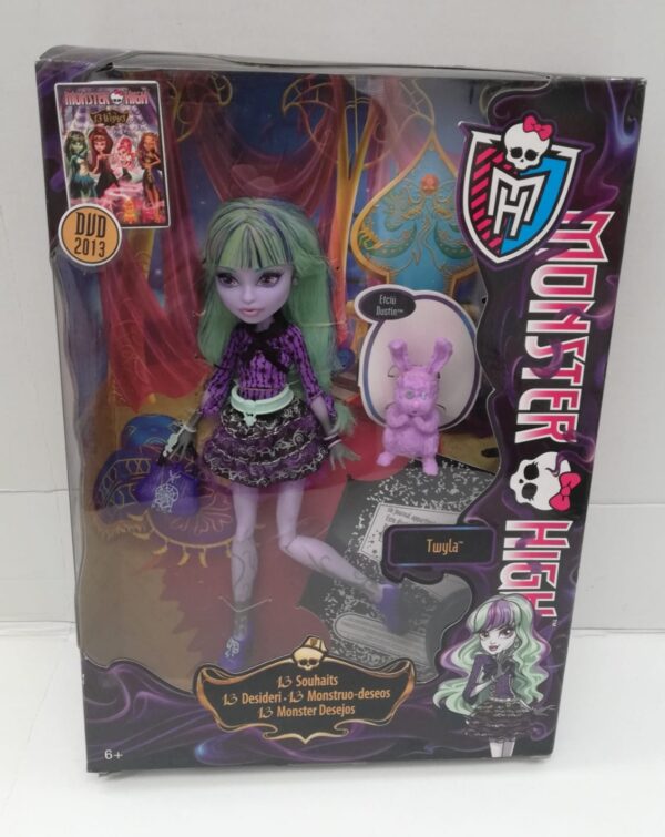 Monster High Twyla, figlia dell'Uomo Nero, Mattel BBJ94-BBJ95