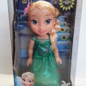 Disney Frozen Fever, Bambola Toddler Elsa circa 35 cm GPZ18661