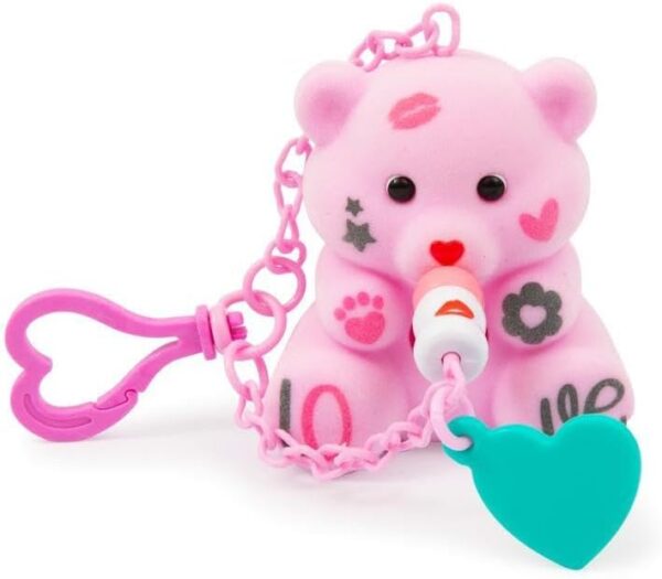 Coccolotti Love&Tell 4ever, Orsetto Blossom con Funzione Registrazione e Portachiavi Charm, Ripetono Quello che Dici, Giochi Preziosi CCL44000 - immagine 2