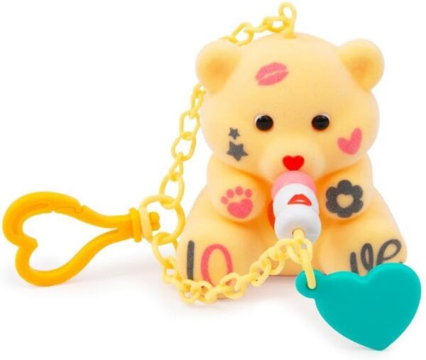 Coccolotti Love&Tell 4ever, Orsetto Sunshine con Funzione Registrazione e Portachiavi Charm, Ripetono Quello che Dici, Giochi Preziosi CCL44000 - immagine 2