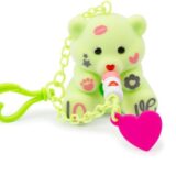 Coccolotti Love&Tell 4ever, Orsetto Lucky con Funzione Registrazione e Portachiavi Charm, Ripetono Quello che Dici, Giochi Preziosi CCL44000 - immagine 2