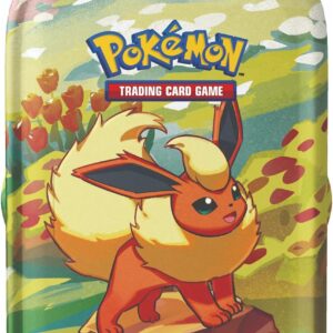 Pokémon Mini Tin Evoluzioni Prismatiche Flareon edizione in italiano