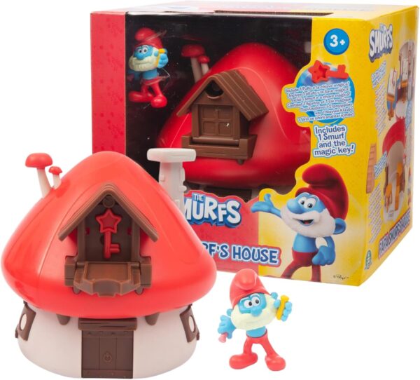 I Puffi - Playset Casa di Grande Puffo, Giochi Preziosi PUF40000