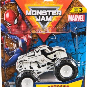 Monster Jam - Marvel Series The Amazing Spiderman Monster Truck in Scala 1:64